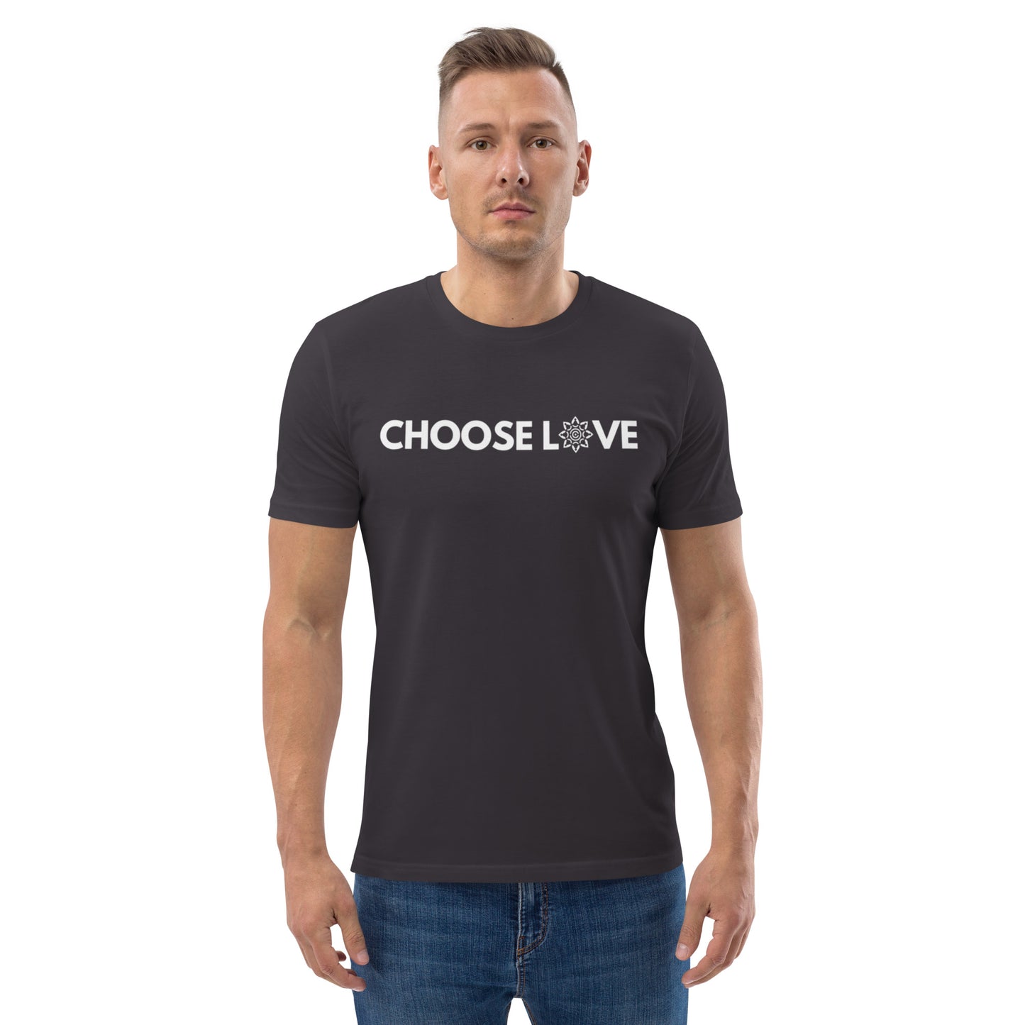 Choose Love - Unisex Organic Cotton T-Shirt #1