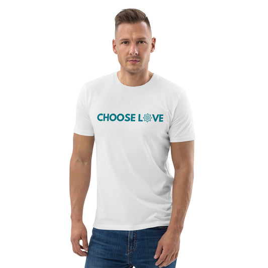 Choose Love - Unisex Organic Cotton T-Shirt #2